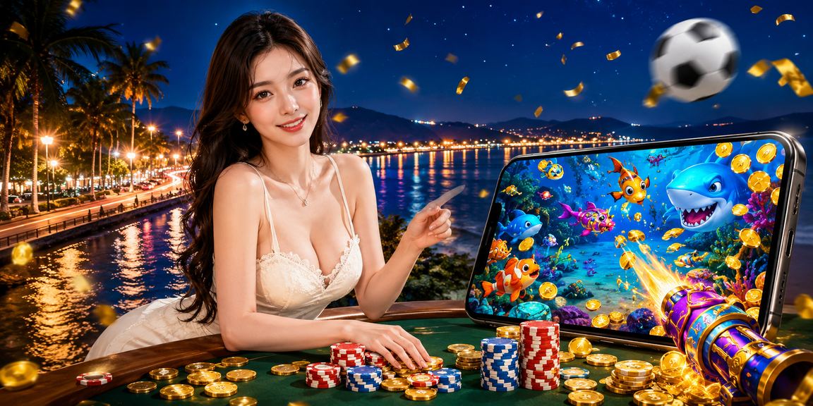 Người chơi tại Phan Thiết tham gia bắn cá trực tuyến trên điện thoại bên bờ biển